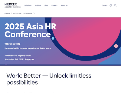 2025 Asia HR Conference screenshot