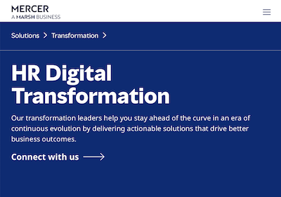 HR Digital Transformation screenshot